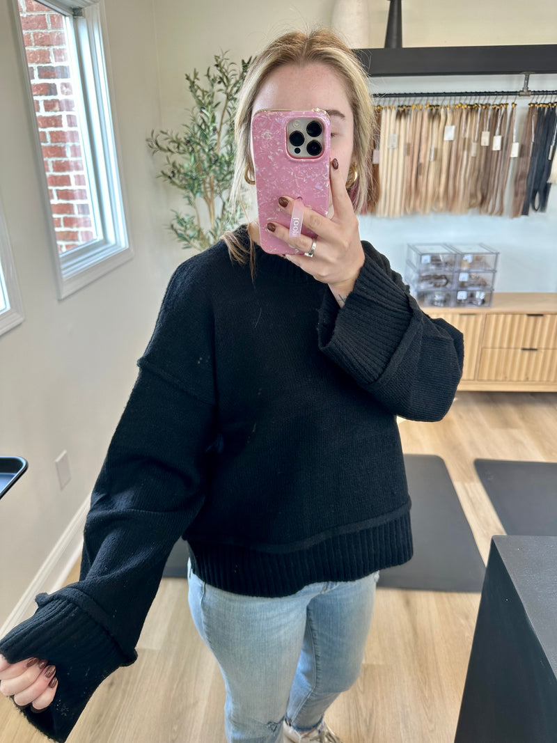 Colder Days Ahead | Comfy Long Sleeve Sweater