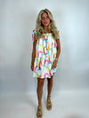 SWEETER ON YOU | SELF TIE MINI DRESS