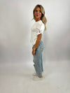 GOOD TIME AHEAD | PUFF SLEEVE BLOUSE