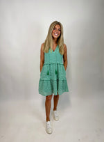 HONEYSUCKLE DREAMS | TASSEL GINGHAM DRESS