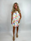 SWEETER ON YOU | SELF TIE MINI DRESS