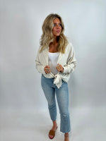 HERE TODAY | SELF TIE BLOUSE