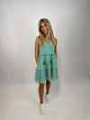 HONEYSUCKLE DREAMS | TASSEL GINGHAM DRESS