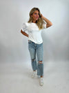 GOOD TIME AHEAD | PUFF SLEEVE BLOUSE