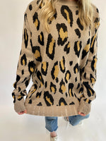 CHILL MORNING | LEOPARD SWEATER