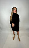 TRUE TO YOU | KNIT TURTLENECK DRESS