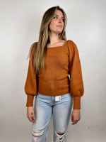 COZY TOWN | PUFF SLEEVE SWEATER