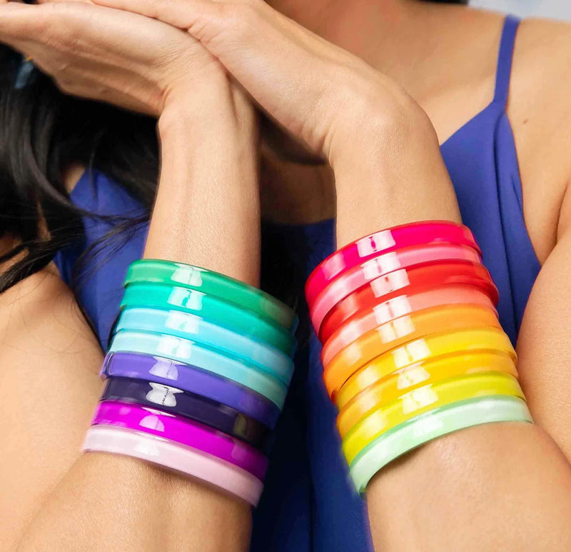 ZENZII RESIN BANGLE |  MEDIUM WIDTH