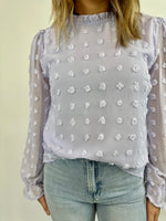 TIED TO YOU | DETAILED BLOUSE