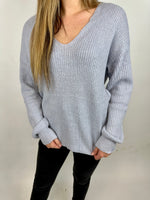 UPSTATE COZY | RIBBED KNIT SWEATER