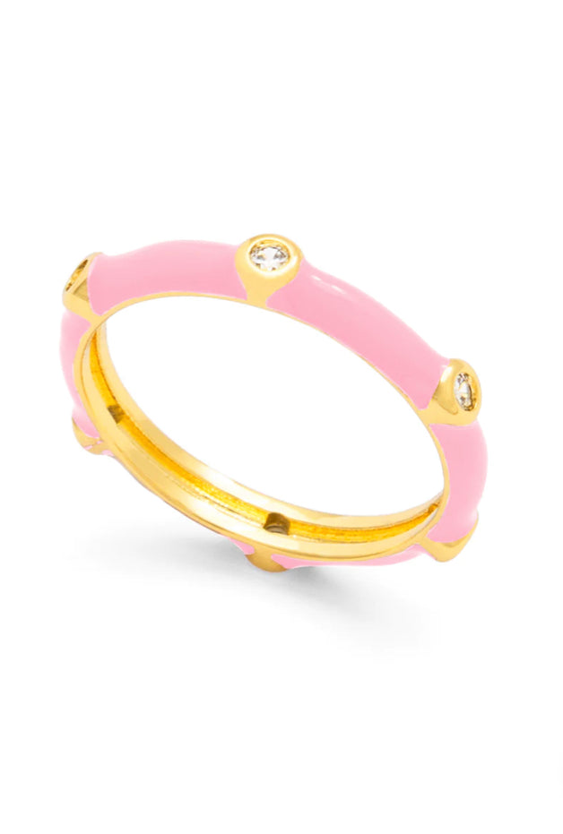 COLORED CRYSTAL STACKING RING | ZENZII
