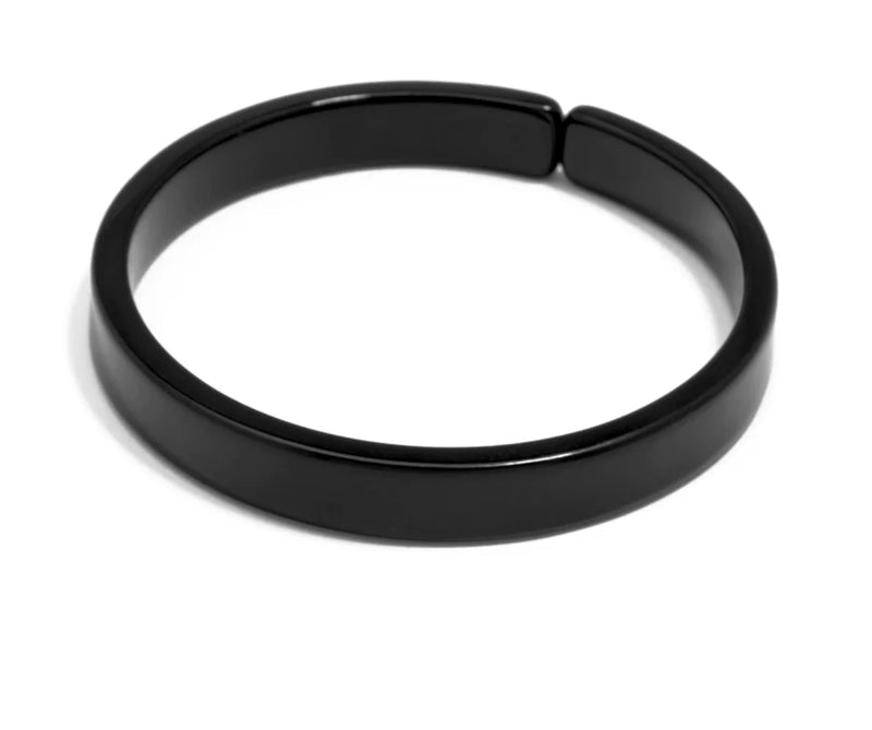 ZENZII RESIN BANGLE |  MEDIUM WIDTH