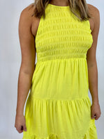 CRUSHING IT | SMOCKED HALTER MAXI DRESS