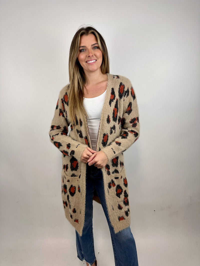 RUN WILD | CHEETAH CARDIGAN