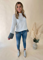 UPSTATE PROMISE | BELL SLEEVE KNIT SWEATER